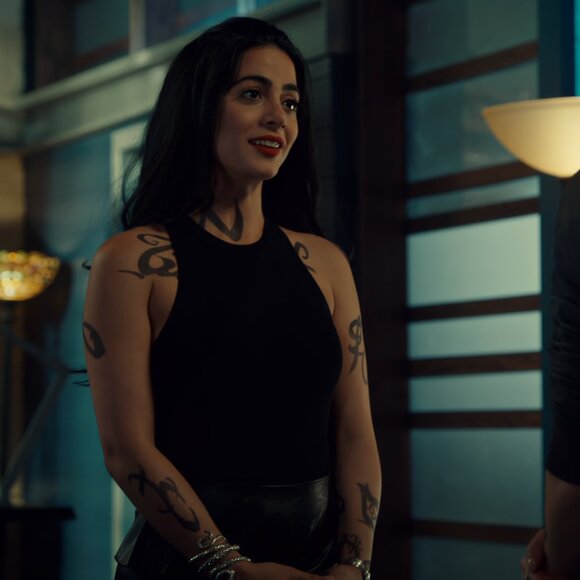 Isabel Marant Etoile Zeist Faux Leather Mini Skirt ASO Isabelle Lightwood - Picture 14 of 14